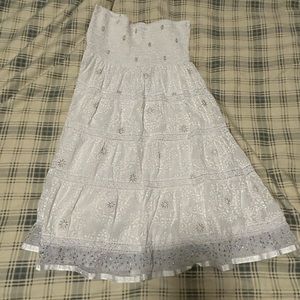 Boho Maxi Skirt/ Strapless Dress